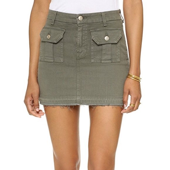 7 For All Mankind Dresses & Skirts - 7 For all Mankind Utility Pocket Mini Skirt 25